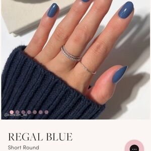 GLAMNETIC-Regal Blue Press On Nails